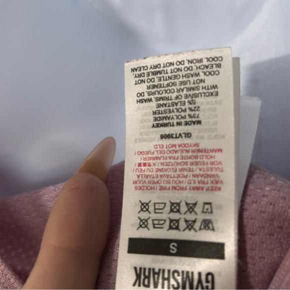 Gymshark Women's Mauve Tank Top Small - Picture 5 of 7